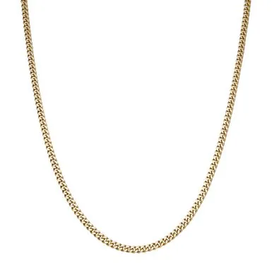 Pre-Owned 9ct Yellow Gold 20" Close Curb Chain Necklace
