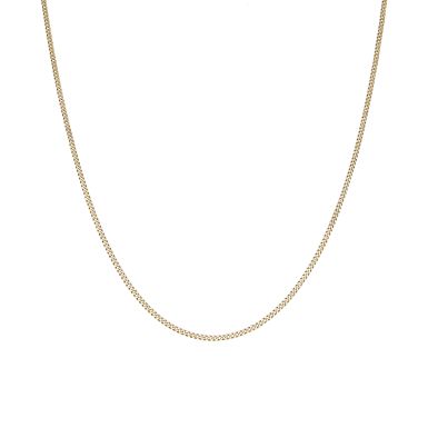 Pre-Owned 9ct Yellow Gold 16" Curb Chain Necklace