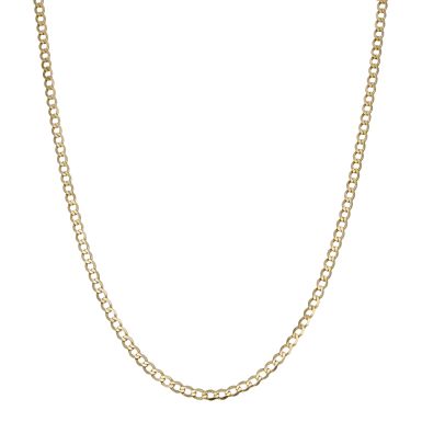 Pre-Owned 9ct Yellow Gold 20" Curb Chain Necklace