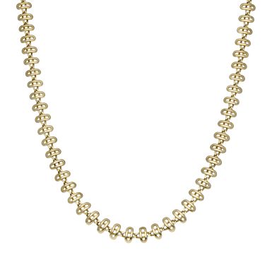 Pre-Owned 9ct Yellow Gold 17" Oval Link Chain Necklace