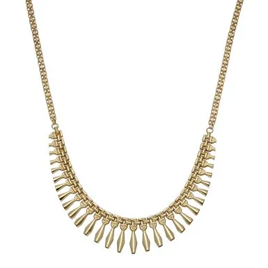 Pre-Owned 9ct Yellow Gold 16.5" Cleopatra Necklet