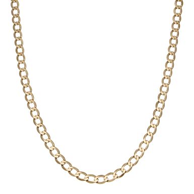 Pre-Owned 9ct Yellow Gold 20" Curb Chain Necklace