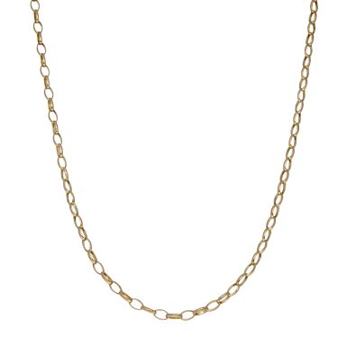 Pre-Owned 9ct Yellow Gold 25" Belcher Chain Necklace