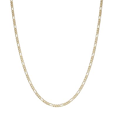 Pre-Owned 9ct Yellow Gold 18" Figaro Link Chain Necklace