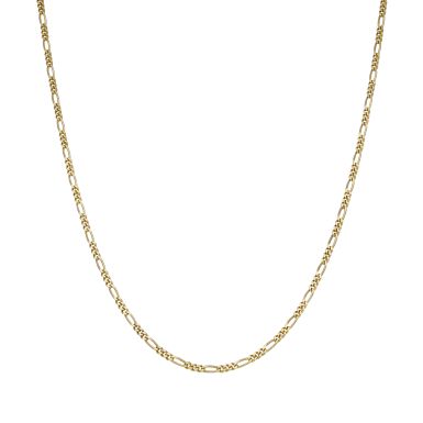 Pre-Owned 9ct Yellow Gold 18" Figaro Link Chain Necklace