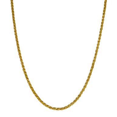 Pre-Owned High Carat Gold 21" Solid Belcher Chain Necklace