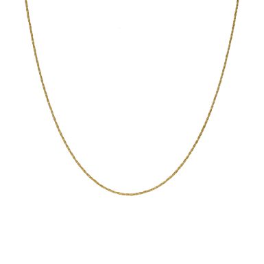 Pre-Owned Vintage 1981 9ct Gold 16 Inch Twist Link Chain