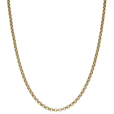Pre-Owned 9ct Yellow Gold 20" Belcher Chain Necklace