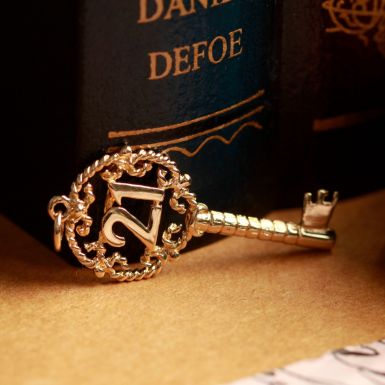Pre-Owned Vintage 1970 9ct Yellow Gold Age 21 Key Pendant