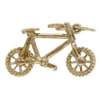 Pre-Owned 9ct Yellow Gold Bicycle Charm