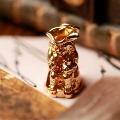 Pre-Owned Vintage 1972 9ct Yellow Gold Opening Toby Jug Charm