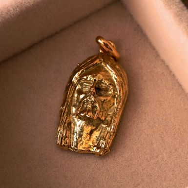 Pre-Owned 18ct Yellow Gold Jesus Pendant
