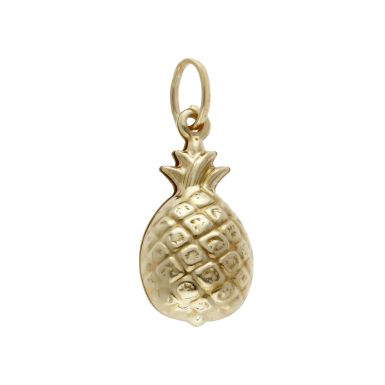 Pre-Owned 9ct Yellow Gold Hollow Pineapple Charm