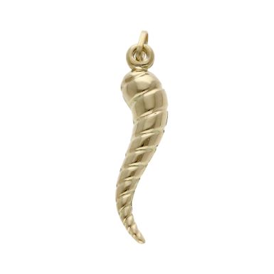 Pre-Owned 9ct Yellow Gold Horn of Life Pendant