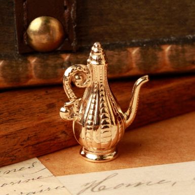 Pre-Owned Vintage 1963 9ct Gold Coffee Pot Charm