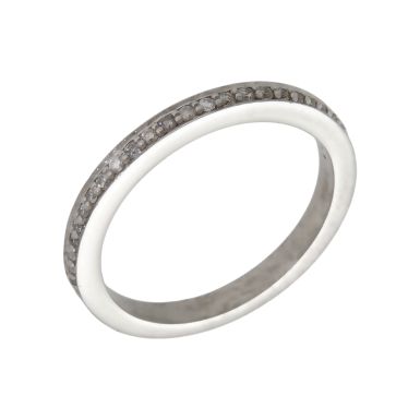 Pre-Owned Platinum Diamond Half Eternity Ring