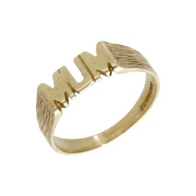Pre-Owned 9ct Yellow Gold Mum Ring