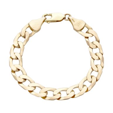 Pre-Owned 9ct Yellow Gold Childs 6" Curb Bracelet