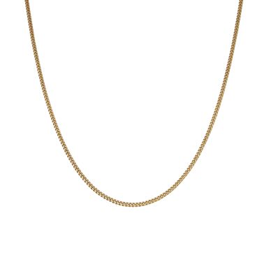 Pre-Owned 9ct Yellow Gold 16" Curb Chain Necklace