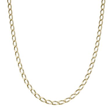 Pre-Owned 9ct Yellow Gold 23" Curb Chain Necklace