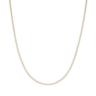 Pre-Owned 9ct Yellow Gold 18" Curb Chain Necklace