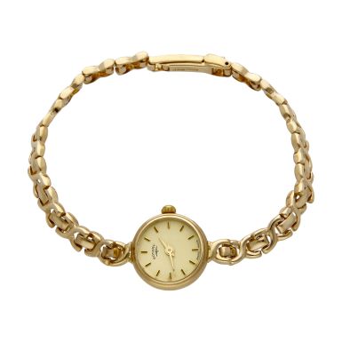 Pre-Owned 9ct Yellow Gold Rotary Dress Watch