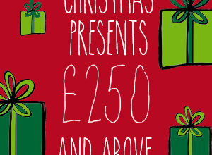 Looking for the perfect Christmas present priced £250 and above?