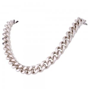 Pre-Owned Silver 20 Curb Link Chain